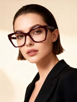 Police - Women Full Rim Purple Acetate Frames - VPLM04K549X6FR (54)