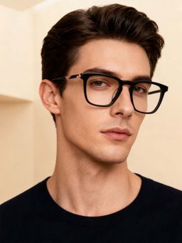 Police - Men Full Rim Black Acetate Frames - VPLL66K50700FR (50)