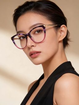 Police - Women Multi-Color Cat Eye Eyeglass Frame (51)