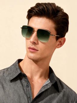 Police - Full Rim Square Shaped Sunglasses for Men -SPLP26K57300ASG (57)