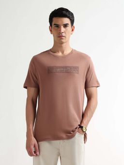 Arrow Newyork - Brown Regular Fit T-Shirt
