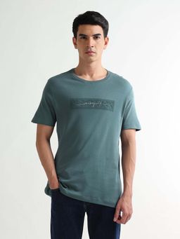 Arrow Newyork - Green Regular Fit T-Shirt