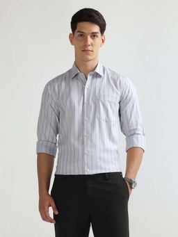 Arrow - Grey Slim Fit Formal Shirt