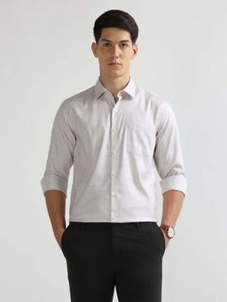 Arrow - Beige Slim Fit Formal Shirt