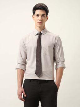 Arrow - Brown Slim Fit Formal Shirt