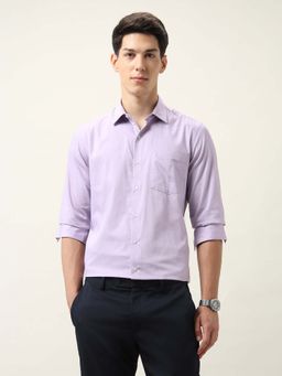 Arrow - Purple Regular Fit Formal Shirt