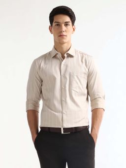 Arrow - Beige Regular Fit Formal Shirt