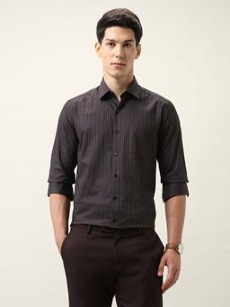 Arrow - Brown Slim Fit Formal Shirt