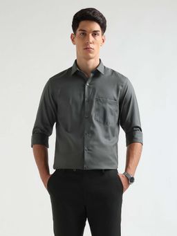 Arrow - Grey Regular Fit Formal Shirt