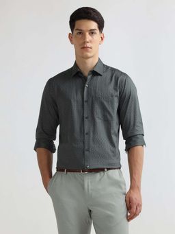 Arrow - Green Slim Fit Formal Shirt