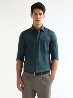 Arrow - Green Slim Fit Formal Shirt