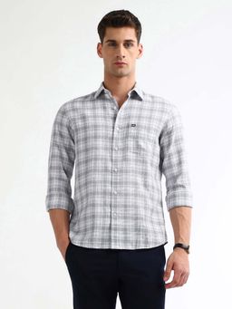 Arrow Sports - Grey Regular Fit Casual Shirt