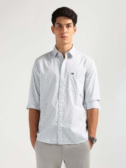 Arrow Sports - Grey Slim Fit Casual Shirt