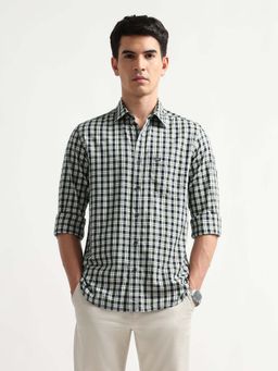 Arrow Sports - Black Slim Fit Casual Shirt