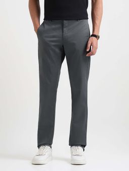 Arrow Sports - Grey Regular Fit Casual Trouser