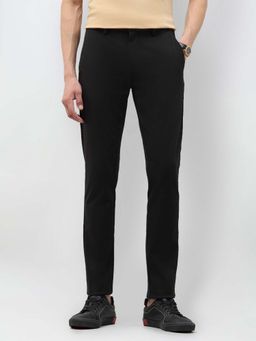 U.S. POLO ASSN. - Black Slim Fit Casual Trouser