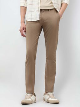 U.S. POLO ASSN. - Beige Slim Fit Casual Trouser