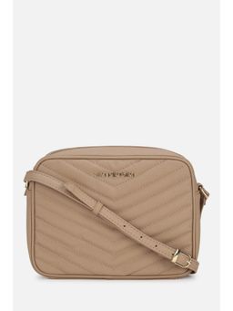 Van Heusen - Women Beige Textured Sling Bag