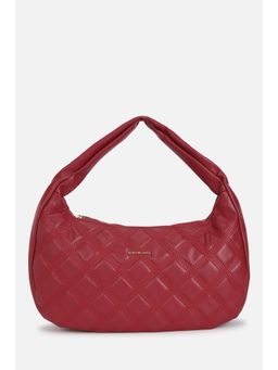Van Heusen - Women Red Textured Handbag