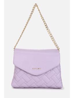 Van Heusen - Women Purple Textured Sling Bag