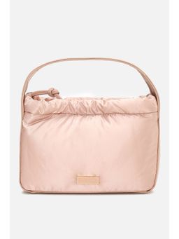 Van Heusen - Women Pink Solid Casual Handbag