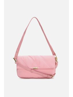 Van Heusen - Women Pink Textured Casual Sling Bag