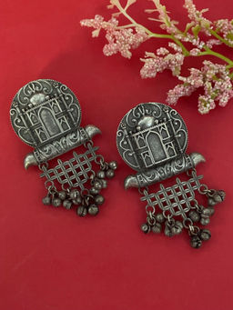 Digital Dress Room - Dangler Earring Taj Mahal Design