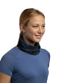 Buff - Unisex Cool Net Uv Malc Night Blue Tubular Neckgear