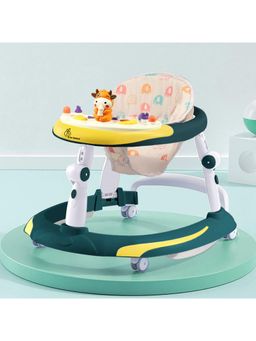R for Rabbit - Green Yellow Little Feet Plus Baby Walker