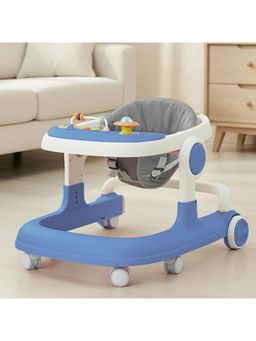 StarAndDaisy - Safety Wheels and Comfortable Seat Blue Baby Walker