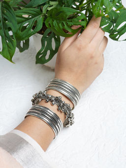 Teejh - Maalavi Stacked Bracelet (Set Of 3)