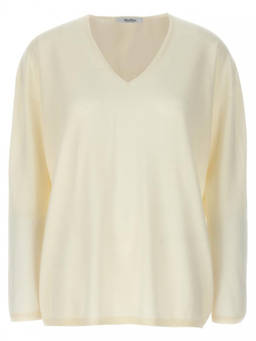 Max Mara - White Freccia Sweater