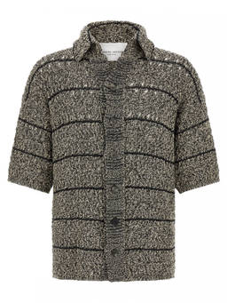Roberto Collina - Black Moulin Insert Cardigan (L)