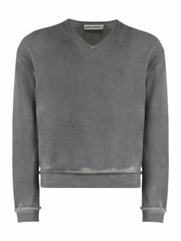 Our Legacy - Grey V Neck Sweater (L)