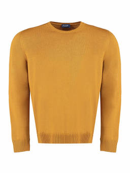 Drumohr - Yellow Crew Neck Sweater (XL)