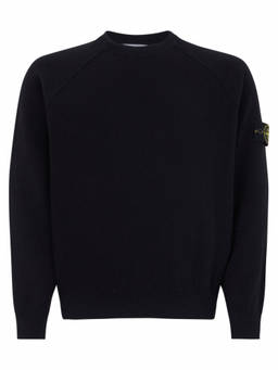 Stone Island - Black Crew Neck Sweater (3XL)