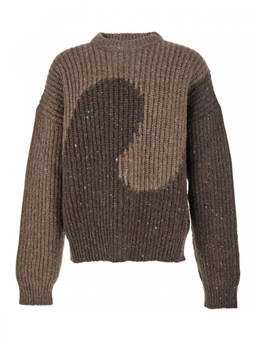 ERL - Brown Crew Neck Sweater