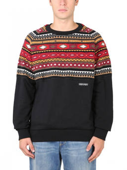 Marcelo Burlon - Black Crew Neck Sweater