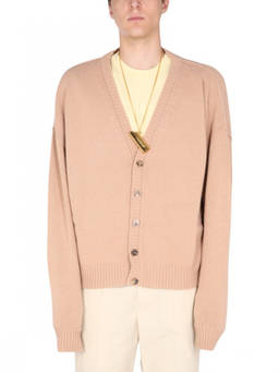 Ambush - Beige V Neck Cardigan