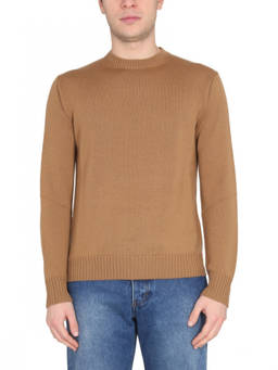 Ballantyne - Brown Crew Neck Sweater (2XL)