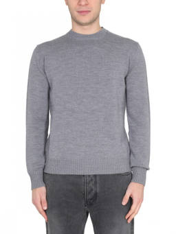 Ballantyne - Grey Crew Neck Sweater (2XL)