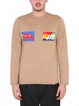 COMME des GARCONS - Beige Crew Neck Sweater