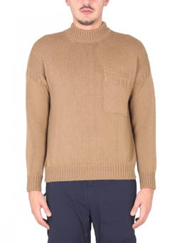 Ten C - Light Brown Knitted Sweater