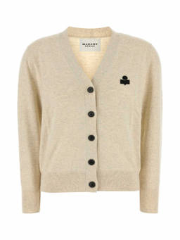 Isabel Marant - Beige Cotton Blend Cardigan