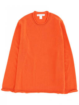 COMME des GARCONS - Orange Crew Neck Sweater (XL)