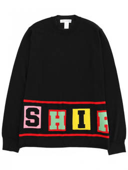 COMME des GARCONS - Black Crew Neck Sweater