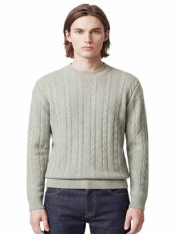 Woolrich - Sage Green Knitted Sweater (S)