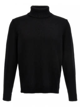 Zanone - Black Turtle-Neck Sweater