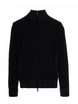 Paul & Shark - Navy Blue Zip Up Cardigan