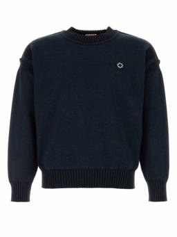 Kenzo - Midnight Blue Crewneck Logo Sweater